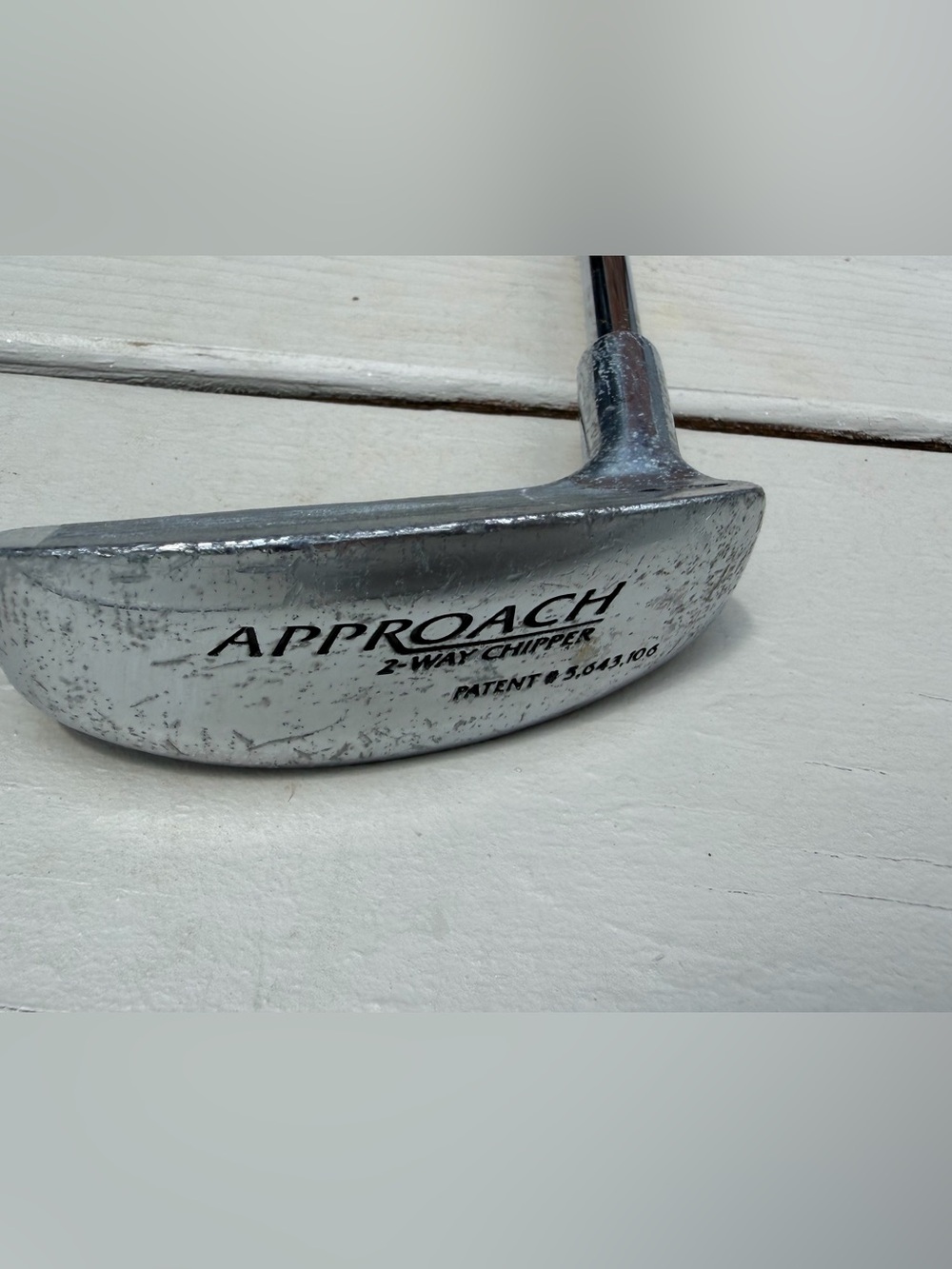 Approach 2-Way Chipper Right-Handed Golf Club Steel Shaft Jumbo Grip